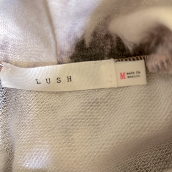 Lush Cowl Neck Tie-Dye Sweater | SIZE M - Picture 5 of 6